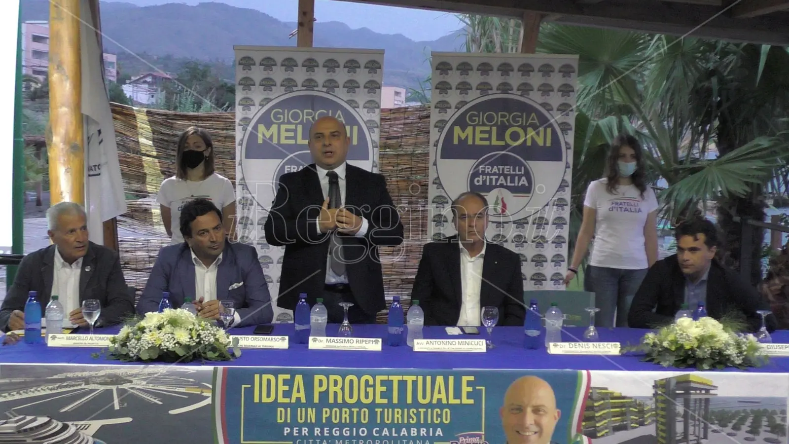 Elezioni Reggio, Ripepi (FDI): «Presentata l’idea progettuale del porto turistico»