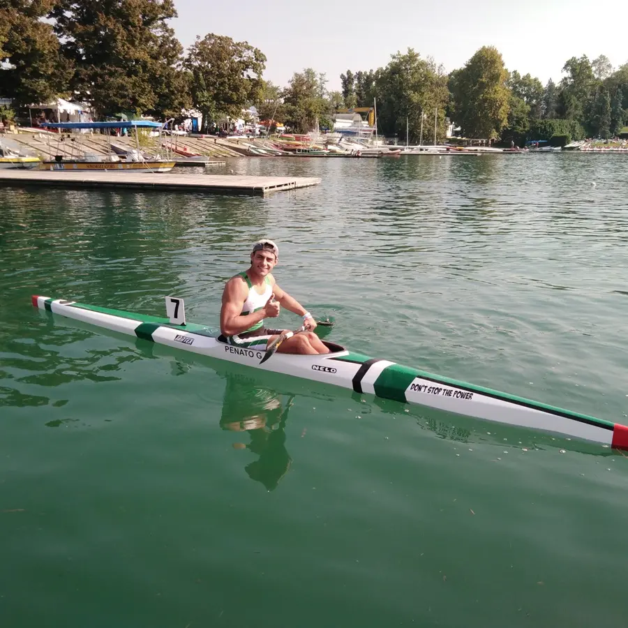 Canoa, il reggino Giovanni Penato (atleta del Canoa Kayak Club): è tra i 6 migliori d’Italia