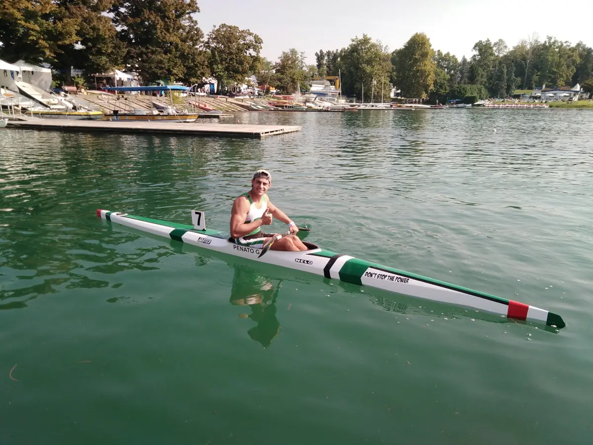 Canoa, il reggino Giovanni Penato (atleta del Canoa Kayak Club): è tra i 6 migliori d’Italia
