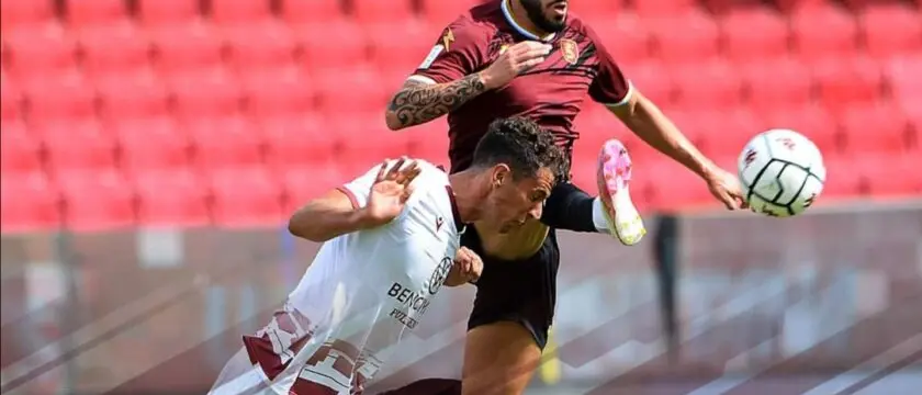 Reggina, non basta una magia di Menez. A Salerno finisce 1-1