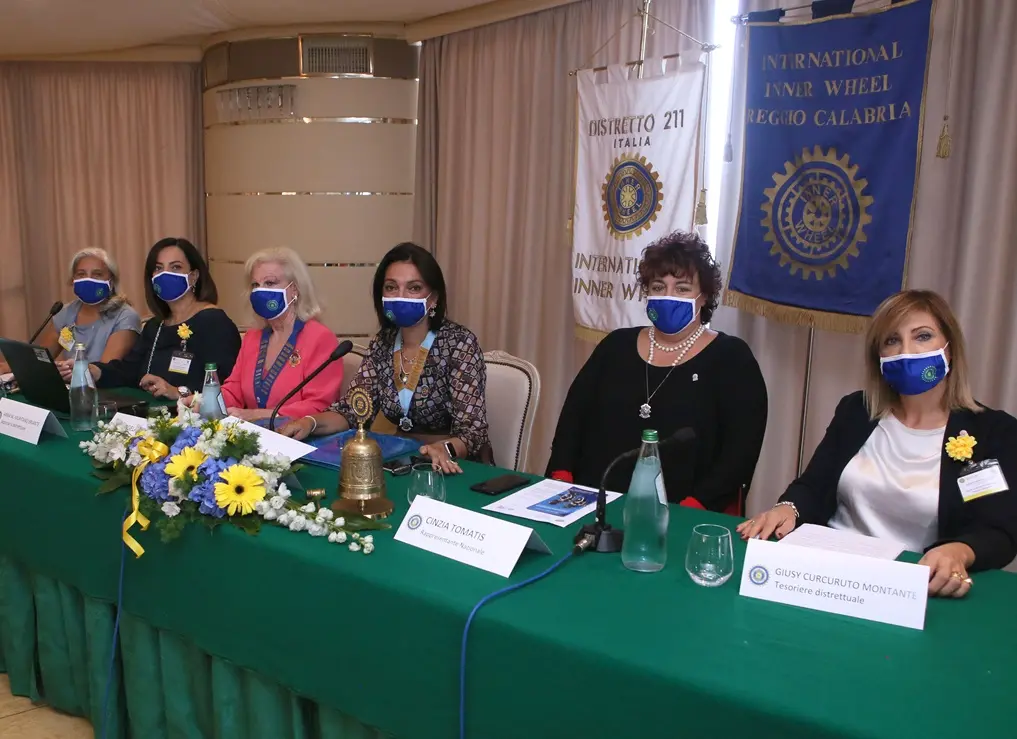 Reggio Calabria, prima assemblea per l'Inner Wheel Distretto 211 per l'anno 2020/2021
