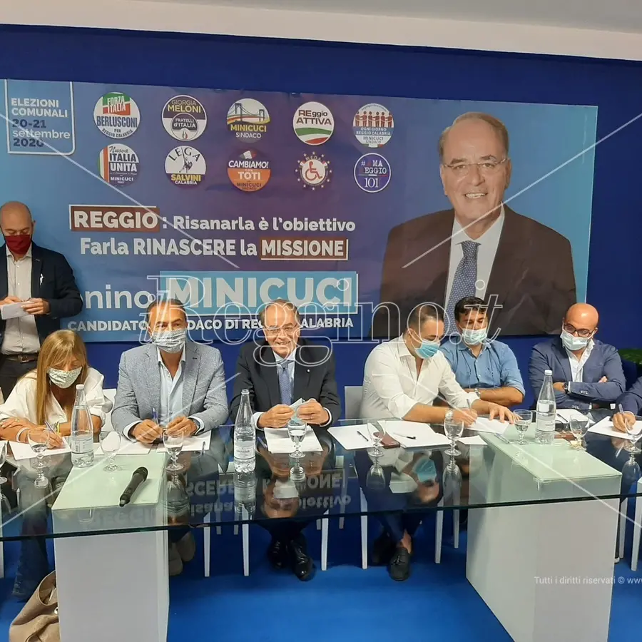 Elezioni Reggio Calabria, Minicuci: «In giunta professionisti nei ruoli chiave. Basta compagni di calcetto»