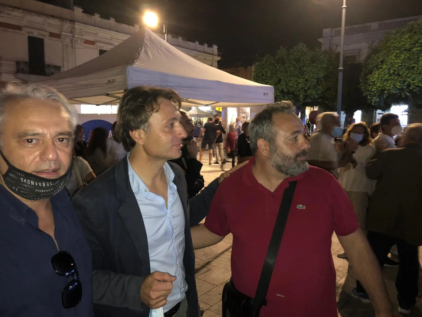 E al comizio finale di Minicuci spunta il marito di Angela Marcianò