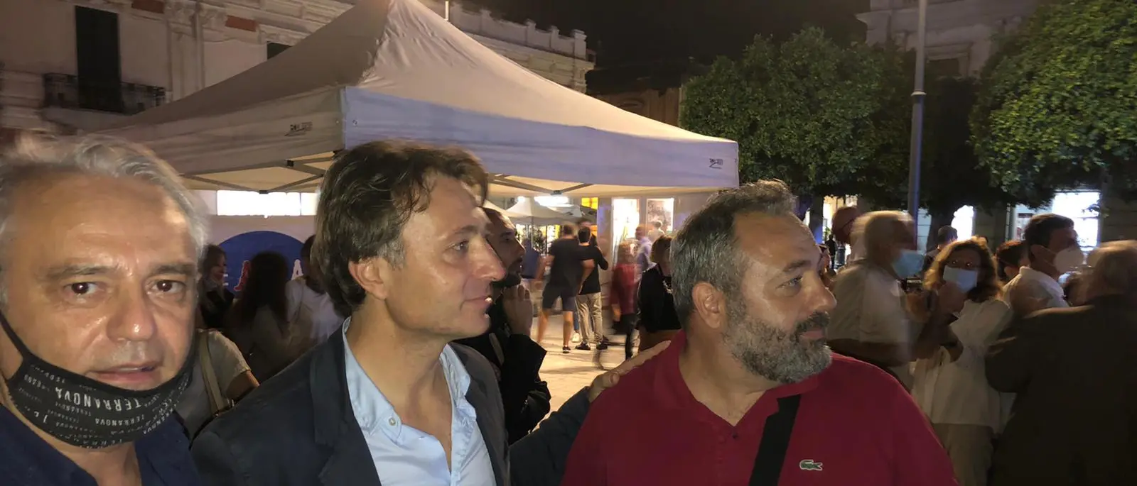 E al comizio finale di Minicuci spunta il marito di Angela Marcianò