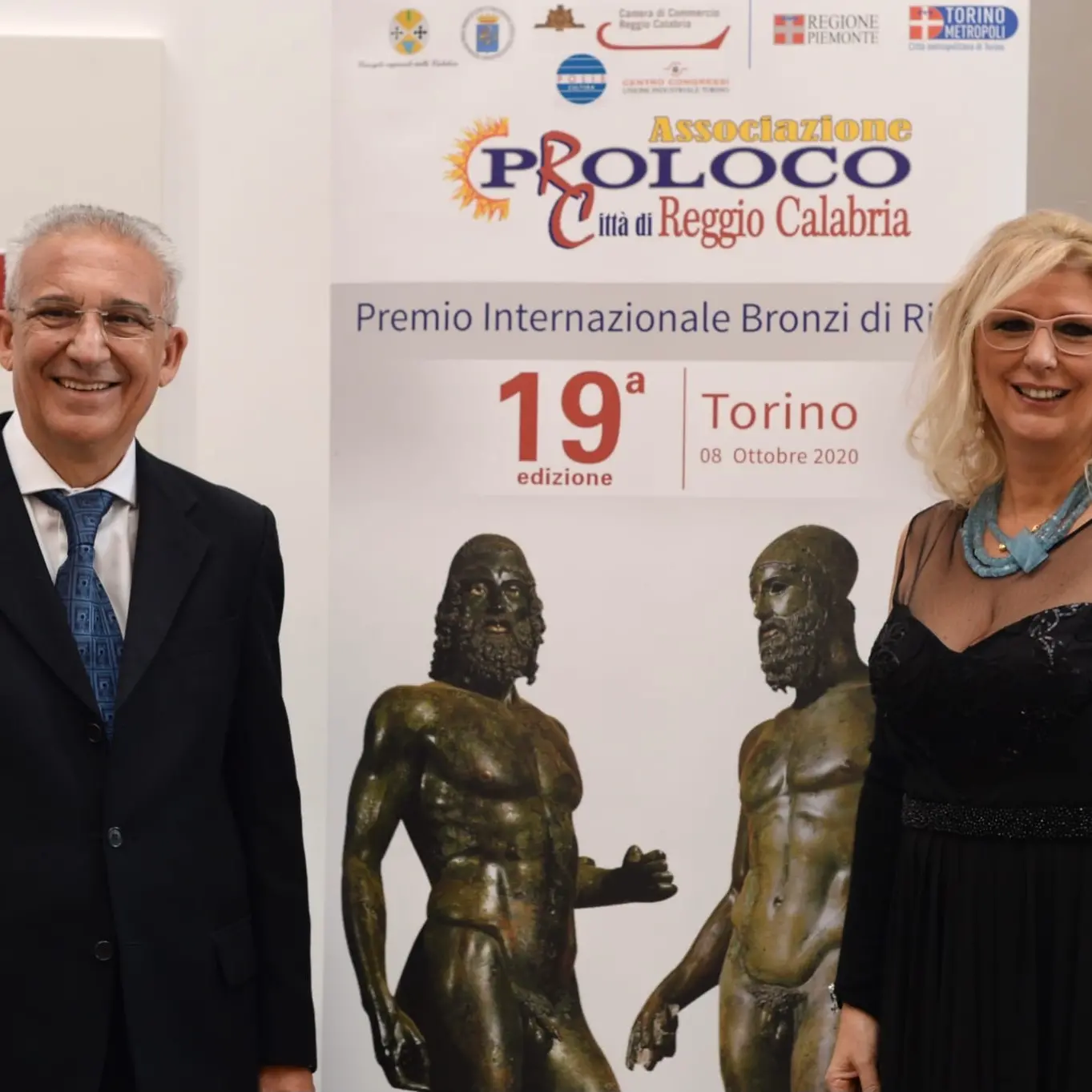 Torino, applausi per il premio internazionale \"Bronzi di Riace\"