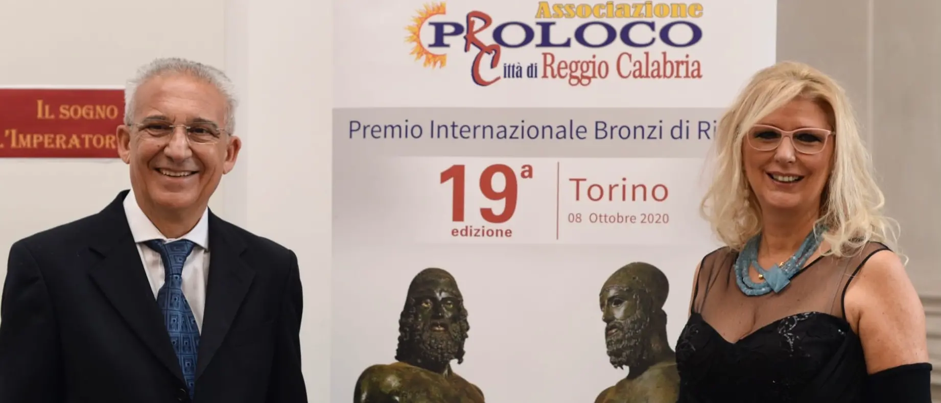 Torino, applausi per il premio internazionale \"Bronzi di Riace\"