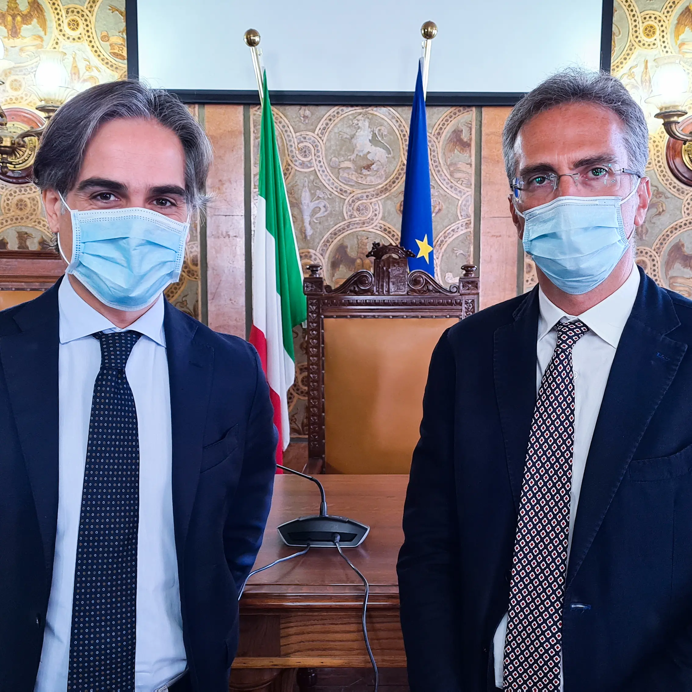 Reggio Calabria, il sindaco Falcomatà incontra le istituzioni