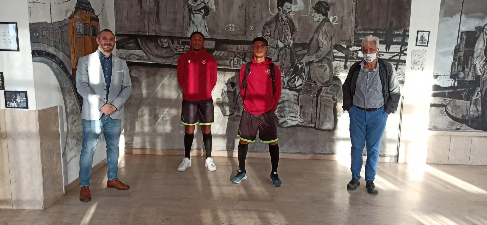 Santa Caterina, la stazione scelta dalla Reggina per il lancio della terza maglia