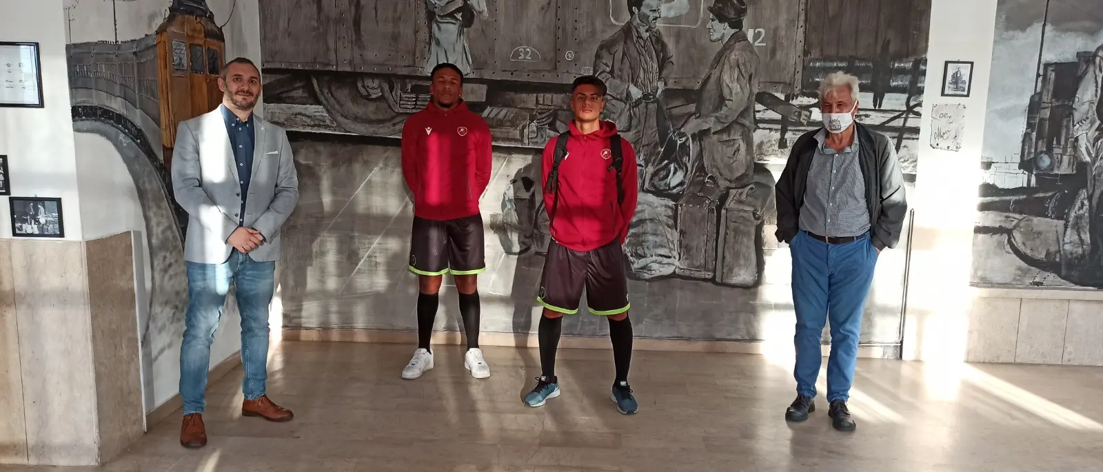 Santa Caterina, la stazione scelta dalla Reggina per il lancio della terza maglia