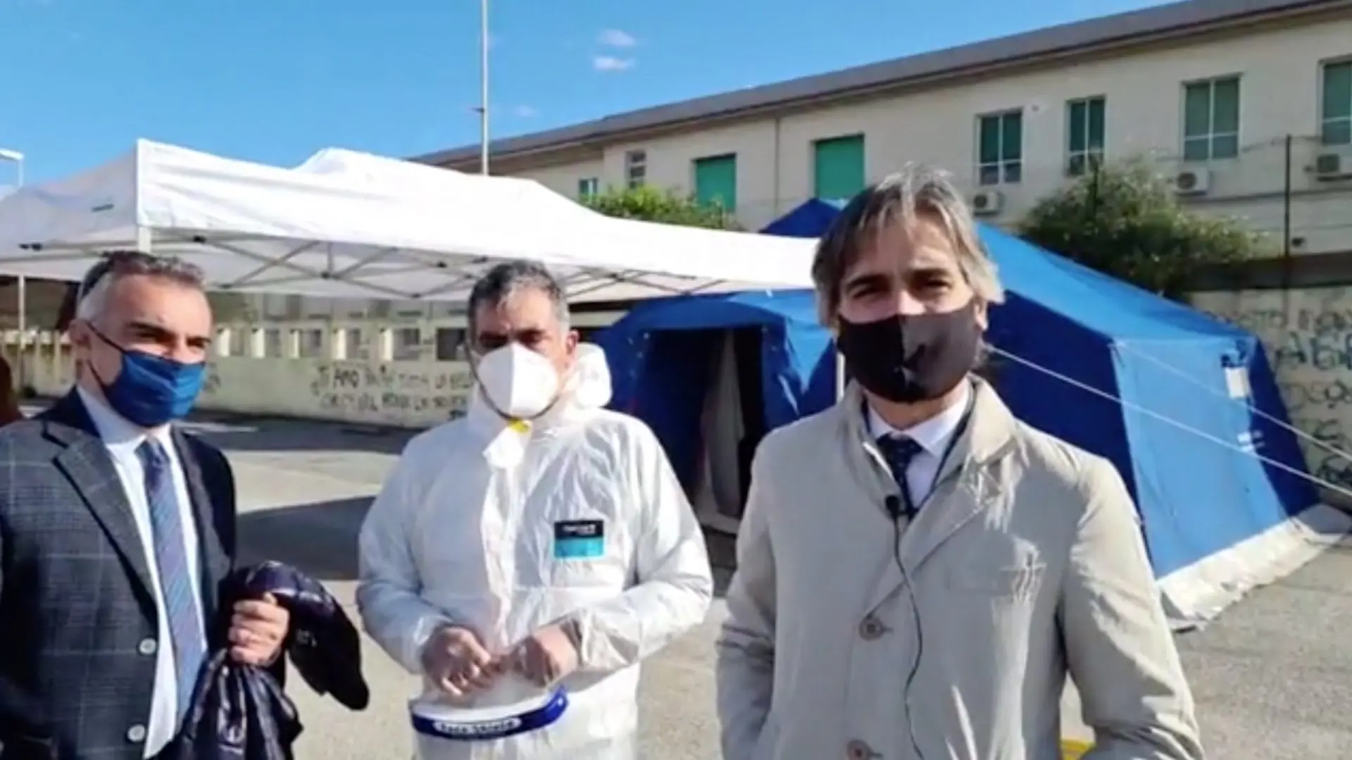 Coronavirus Reggio Calabria, al via a Pellaro il drive-in per i tamponi