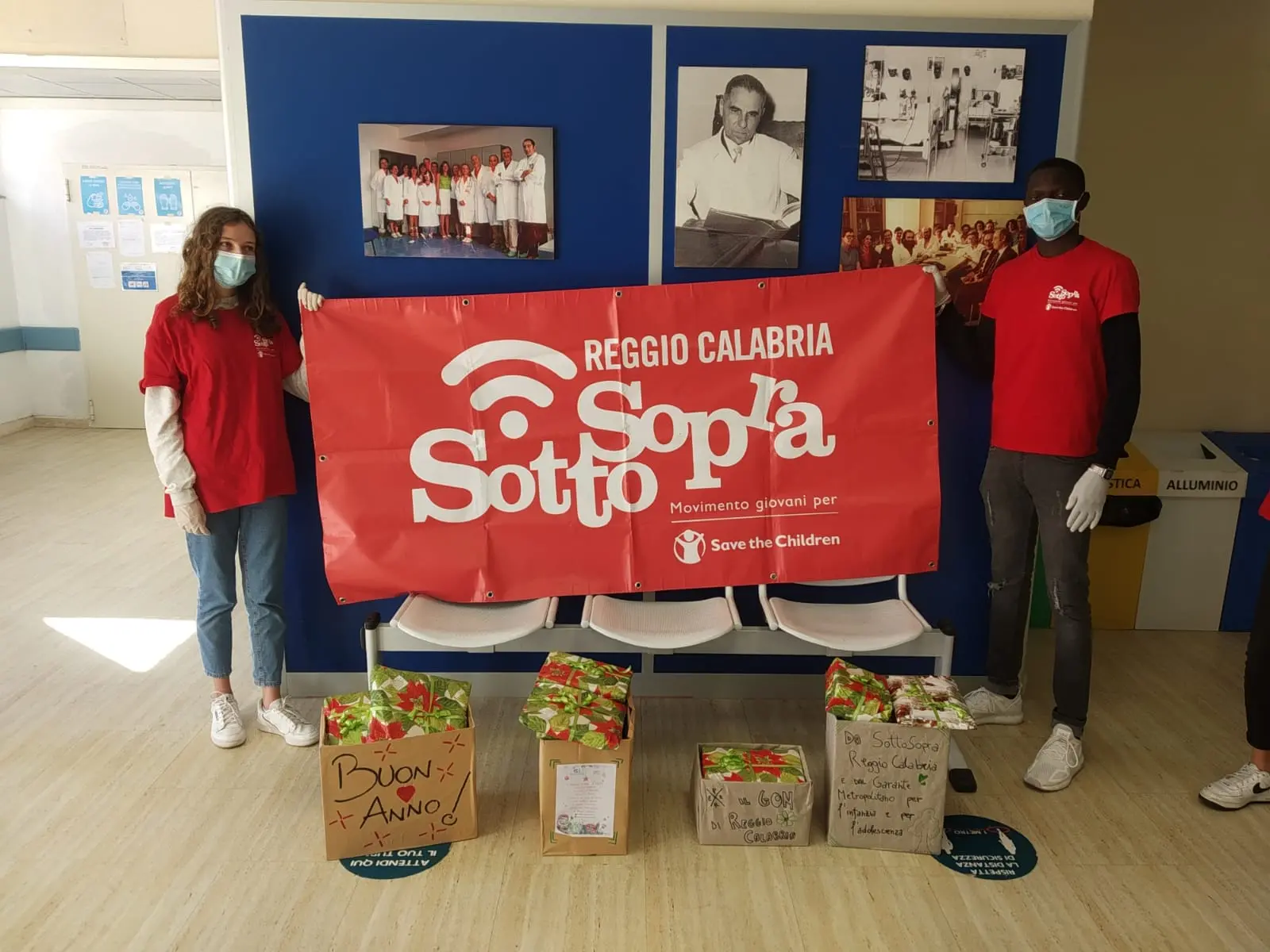 Epifania, al Gom anche i doni del garante metropolitano e di Save The Children