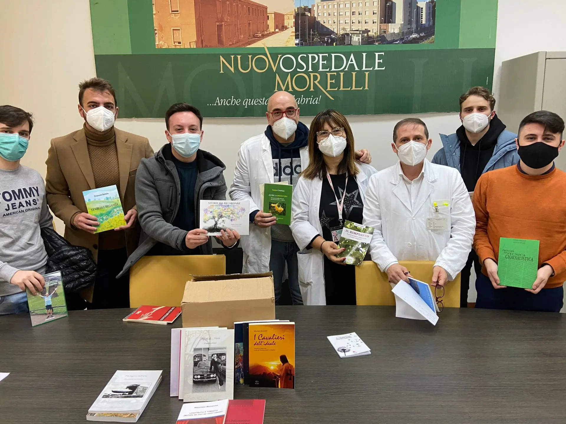 Reggio Calabria, fa tappa al Gom il progetto biblioteche in ospedale