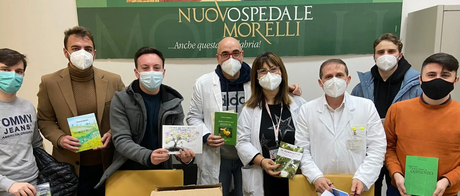 Reggio Calabria, fa tappa al Gom il progetto biblioteche in ospedale
