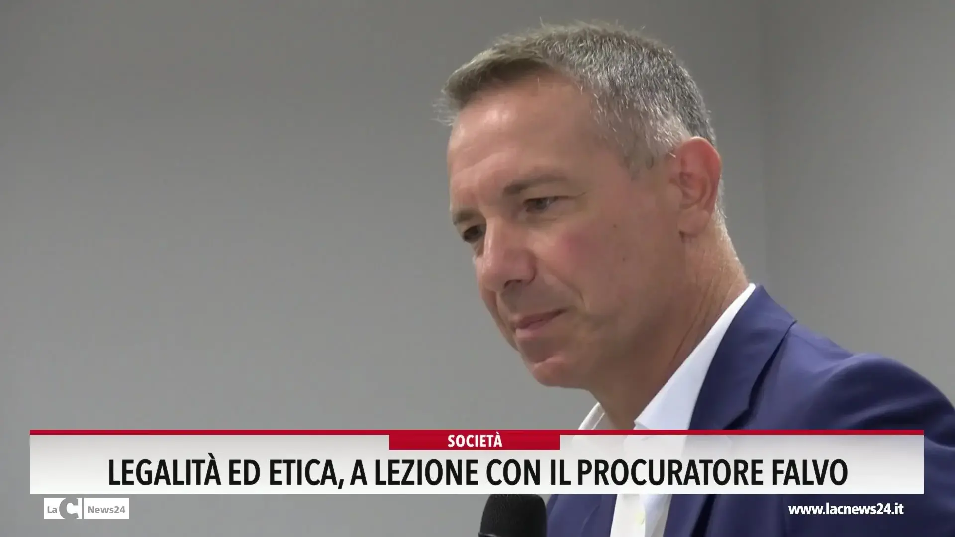Legalita ed etica, a lezione con il procuratore Falvo