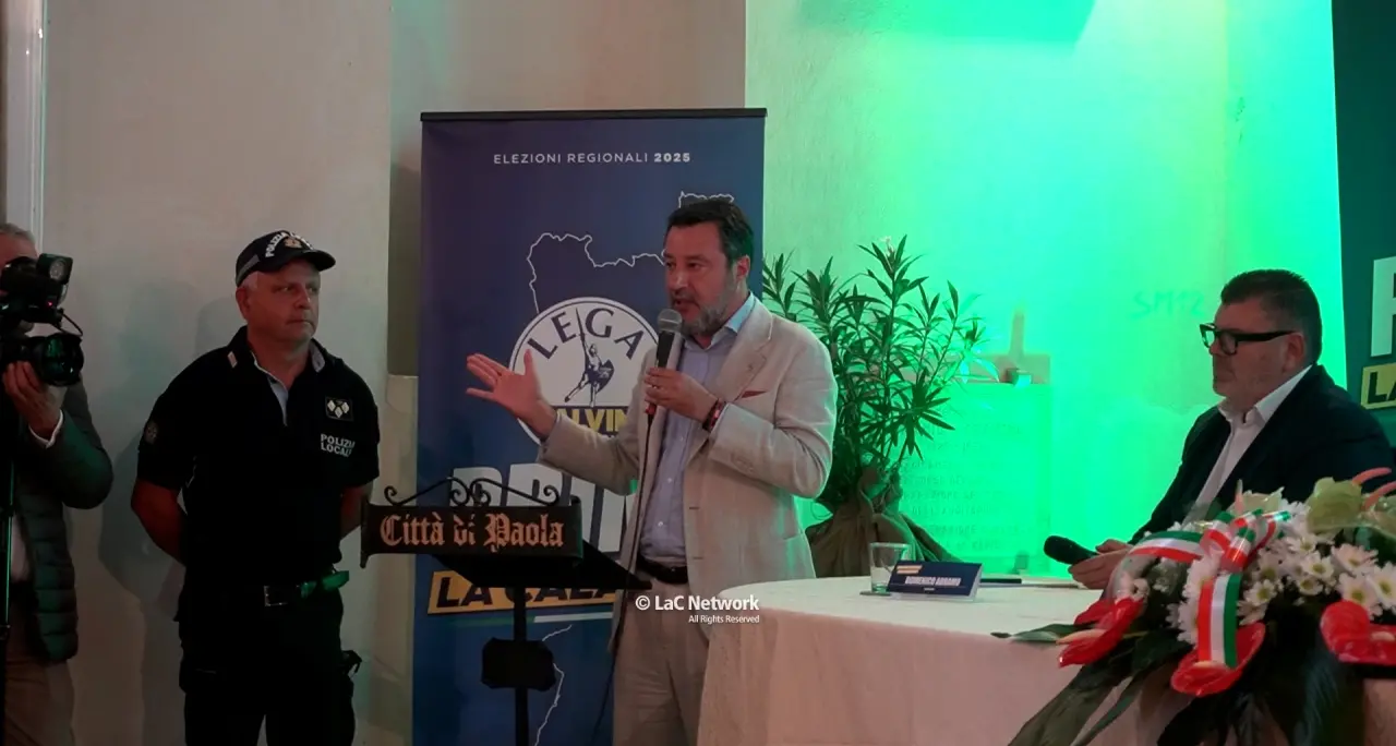 Salvini sugli attivisti della Flotilla: «A loro non frega niente dei bambini di Gaza, battaglia politica sulla loro pelle»\n