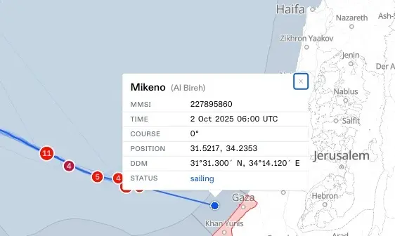 Flotilla, la\u00A0Mikeno è entrata nelle acque di\u00A0Gaza: quando una barca civile diventa un’epopea contro muri e blocchi