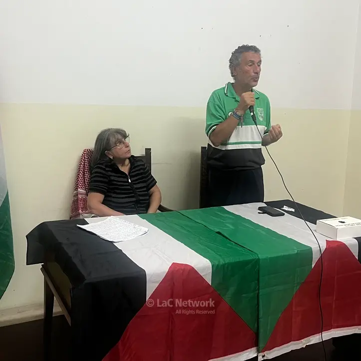 Reggio, l’attivista che a luglio è stato arrestato a bordo della\u00A0Freedom Flotilla diretta a Gaza: «Sto\u00A0rivivendo tutto, ma lo rifarei»