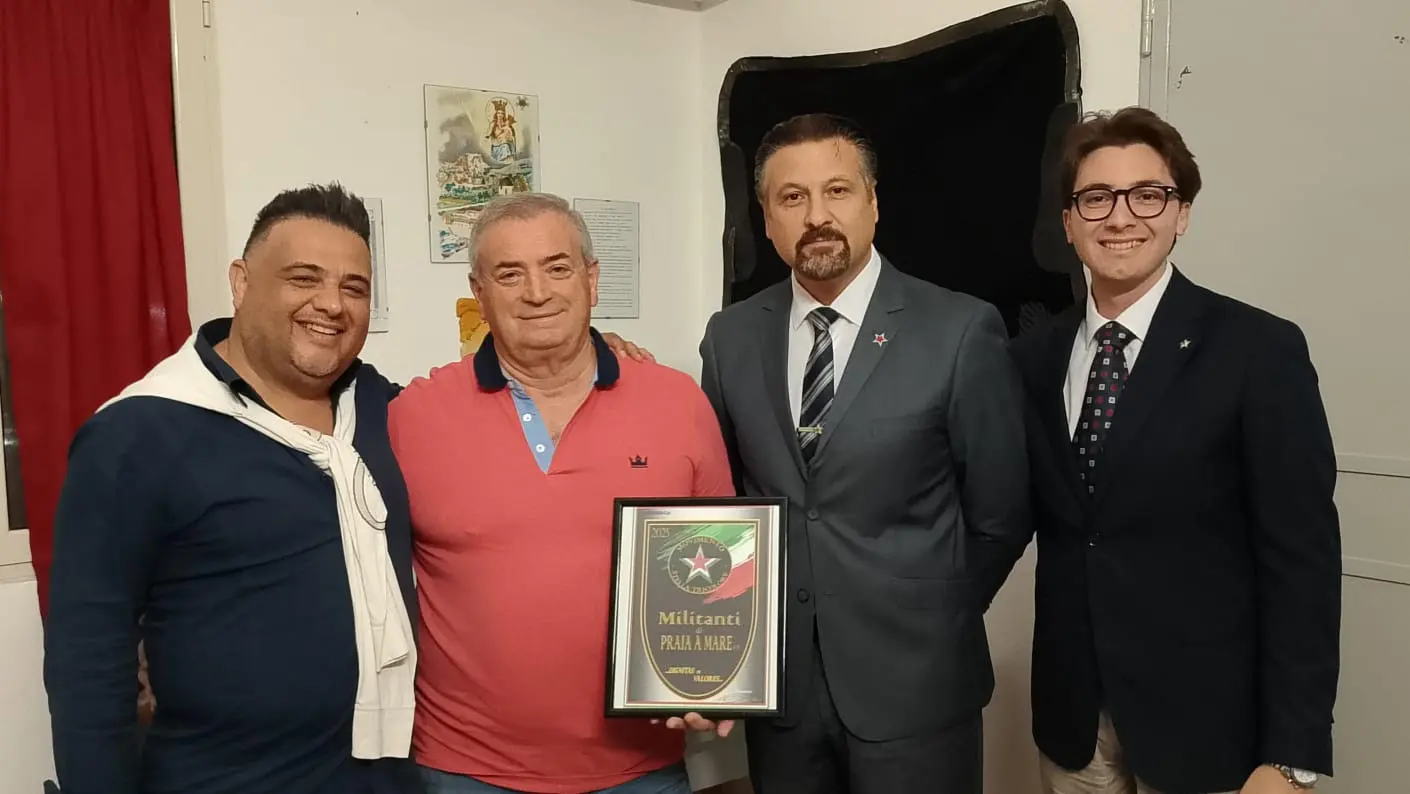 Praia a Mare, il Movimento stella tricolore apre una nuova sezione