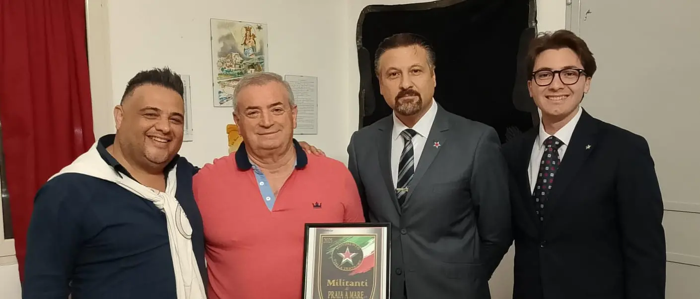 Praia a Mare, il Movimento stella tricolore apre una nuova sezione