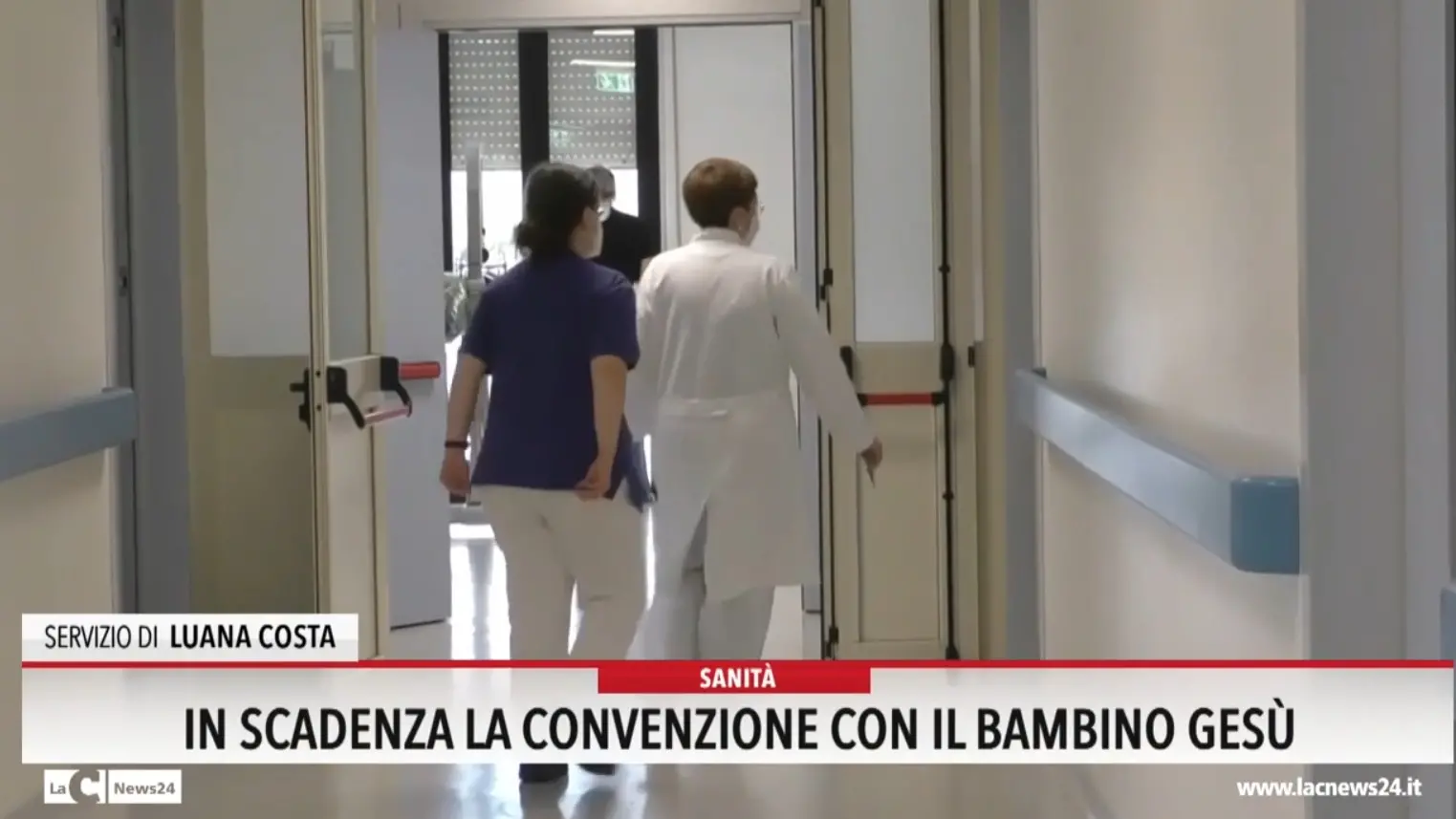 Sanità, in scadenza la convenzione con il Bambin Gesù