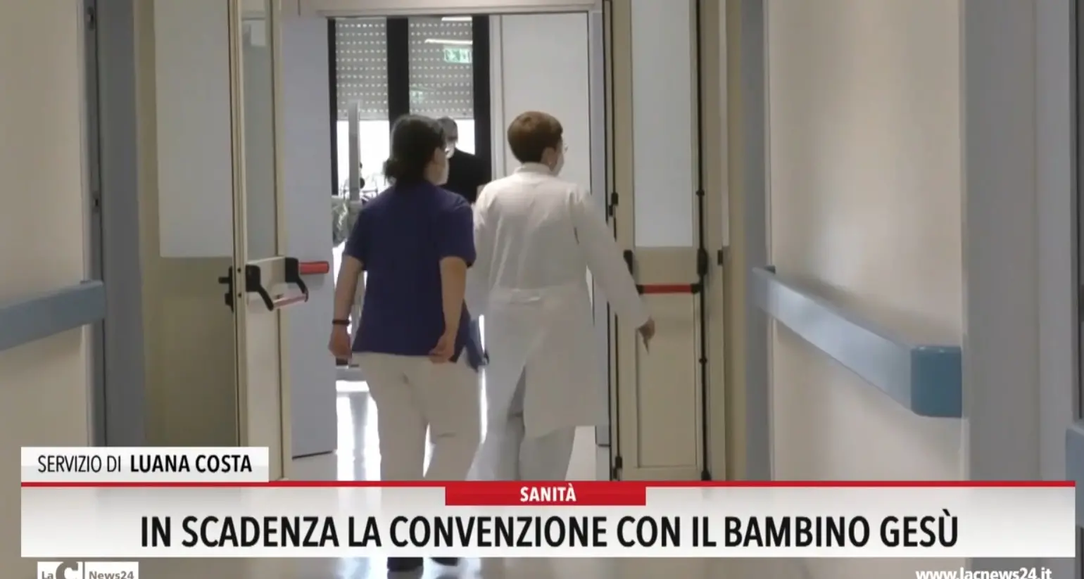 Sanità, in scadenza la convenzione con il Bambin Gesù