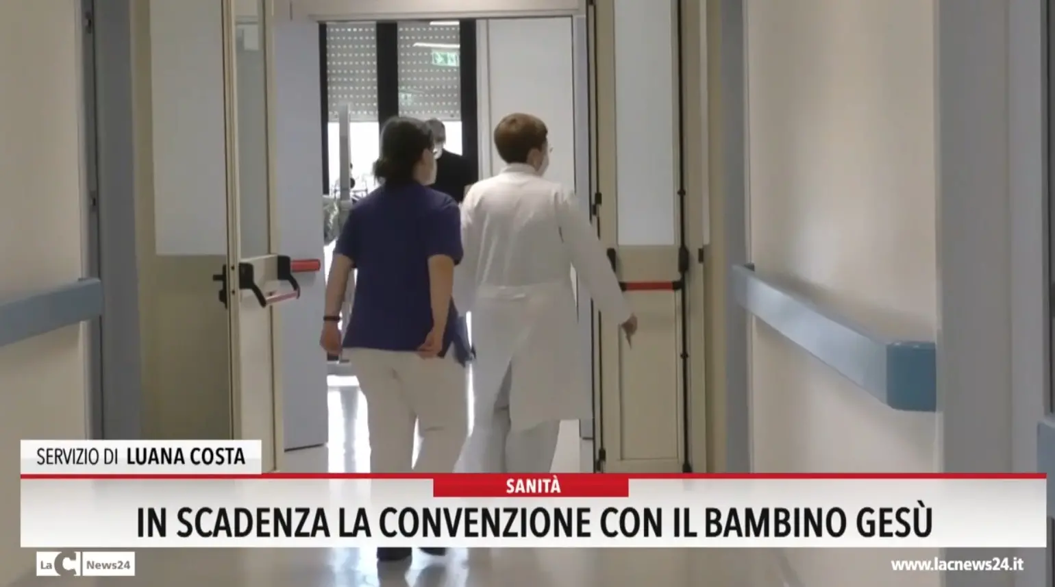 Sanità, in scadenza la convenzione con il Bambin Gesù