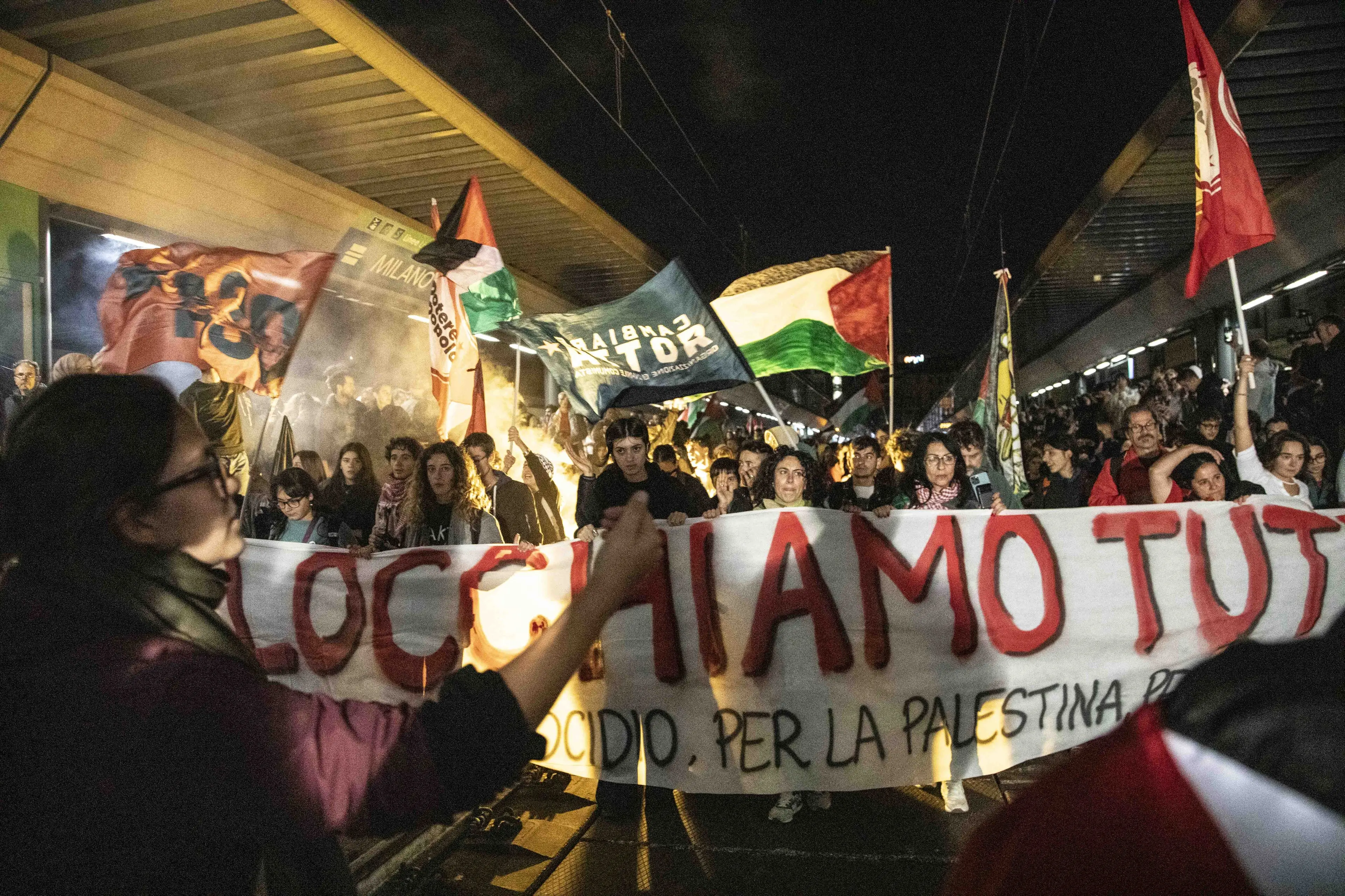 Flotilla, sciopero generale del 3 ottobre: treni fermi da stasera. Aerei, bus e metro si fermano per 24 ore