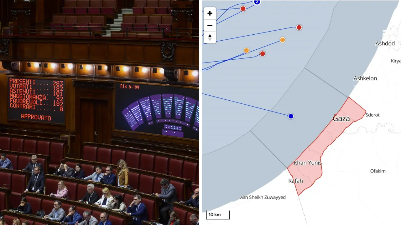 Israele: «La provocazione della Flotilla è finita, nessuna barca a Gaza». Ok della Camera alla risoluzione sul piano di pace Usa –\u00A0LIVE