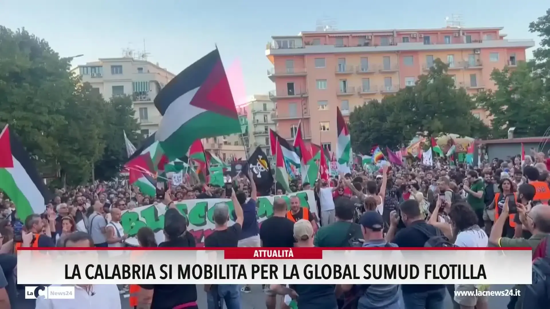 La Calabria si mobilita per la Global Sumud Flotilla