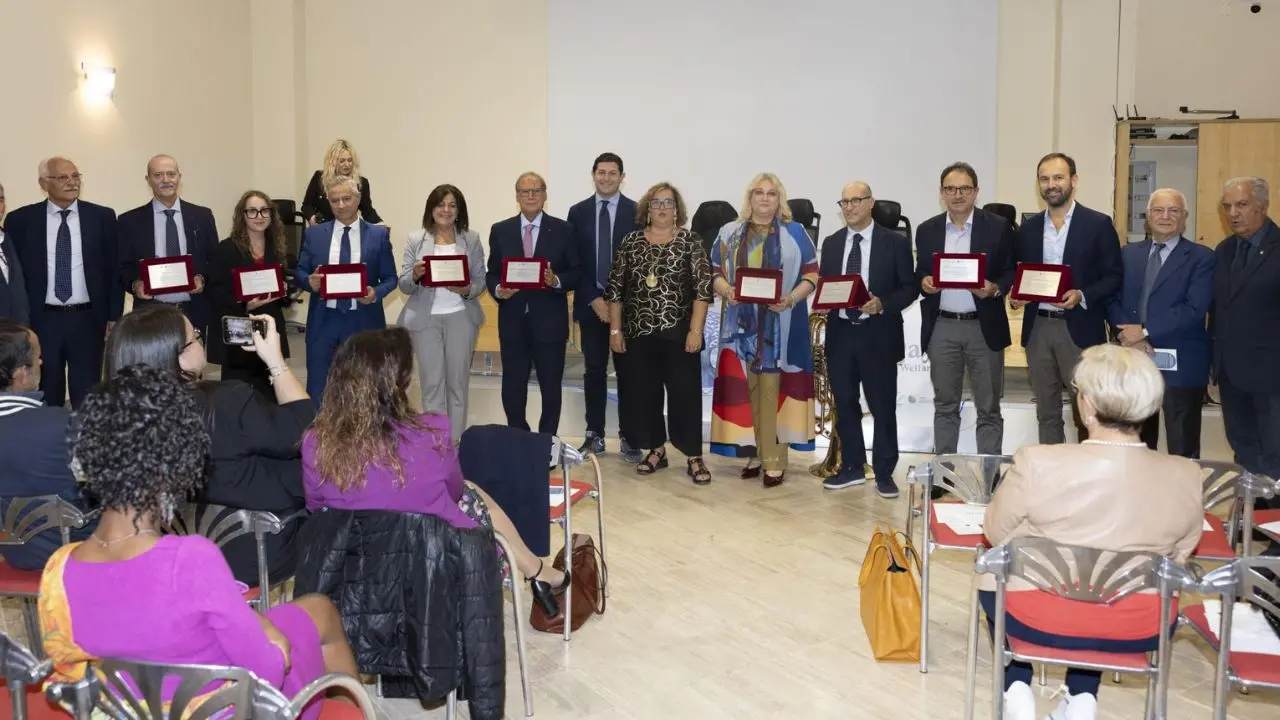 I premiati al Longevity Day a Rende
