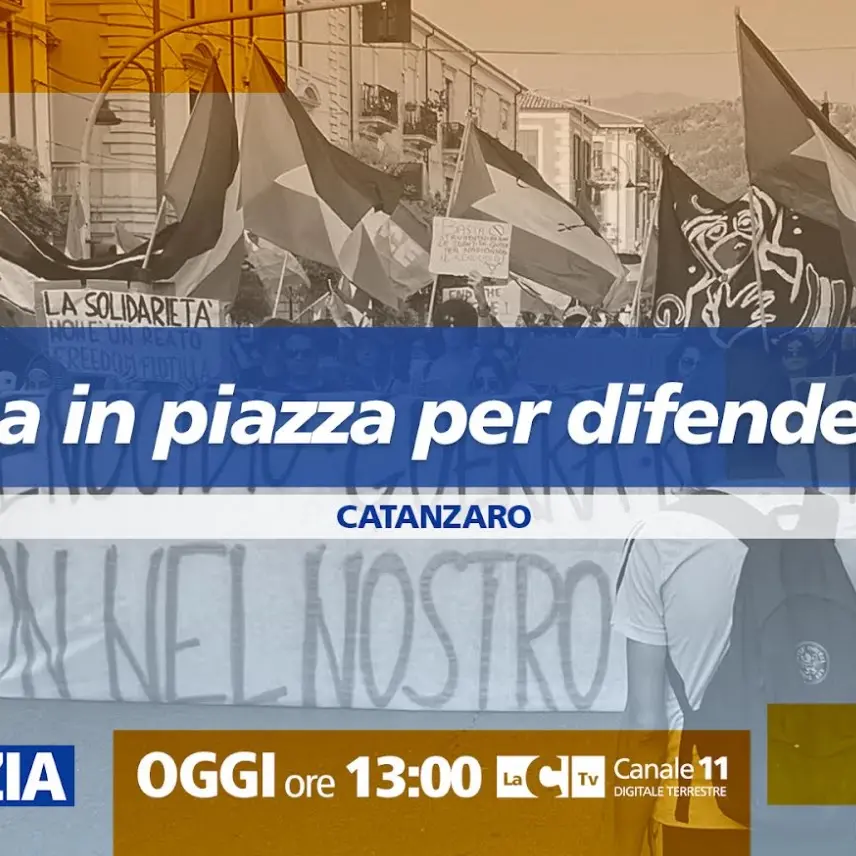 La Calabria in piazza per difendere Gaza: focus a Dentro la notizia\n