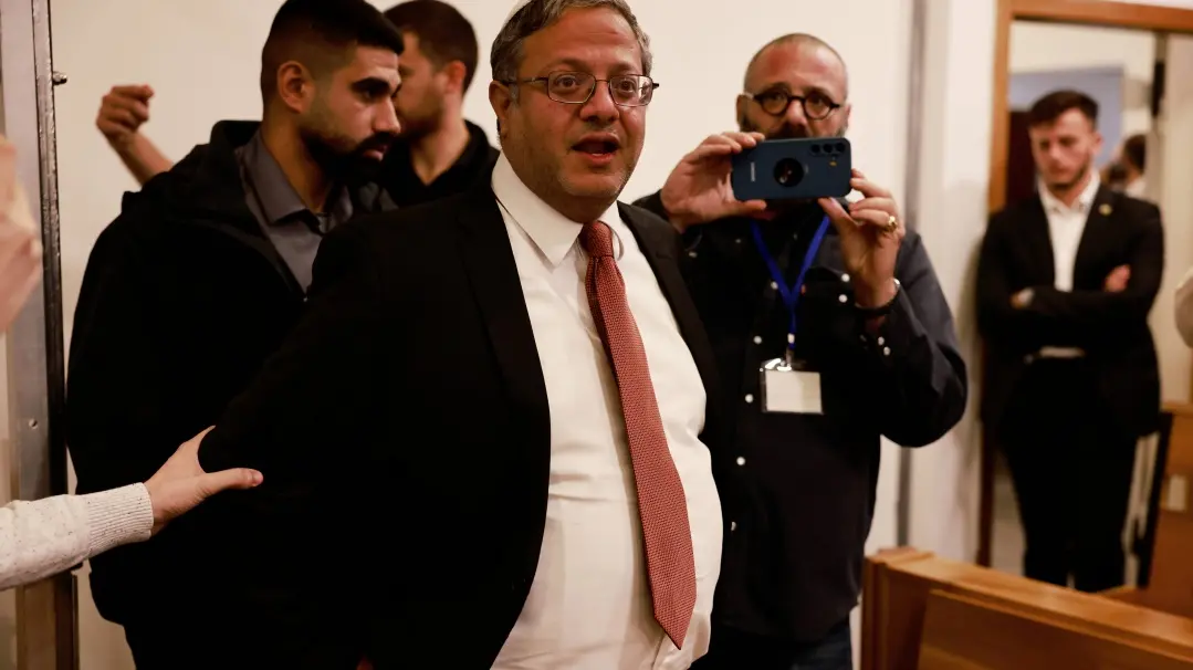 Il ministro Itamar Ben Gvir (KAHANA/POOL/SIPA / ipa-agency.net) , KAHANA/POOL/SIPA