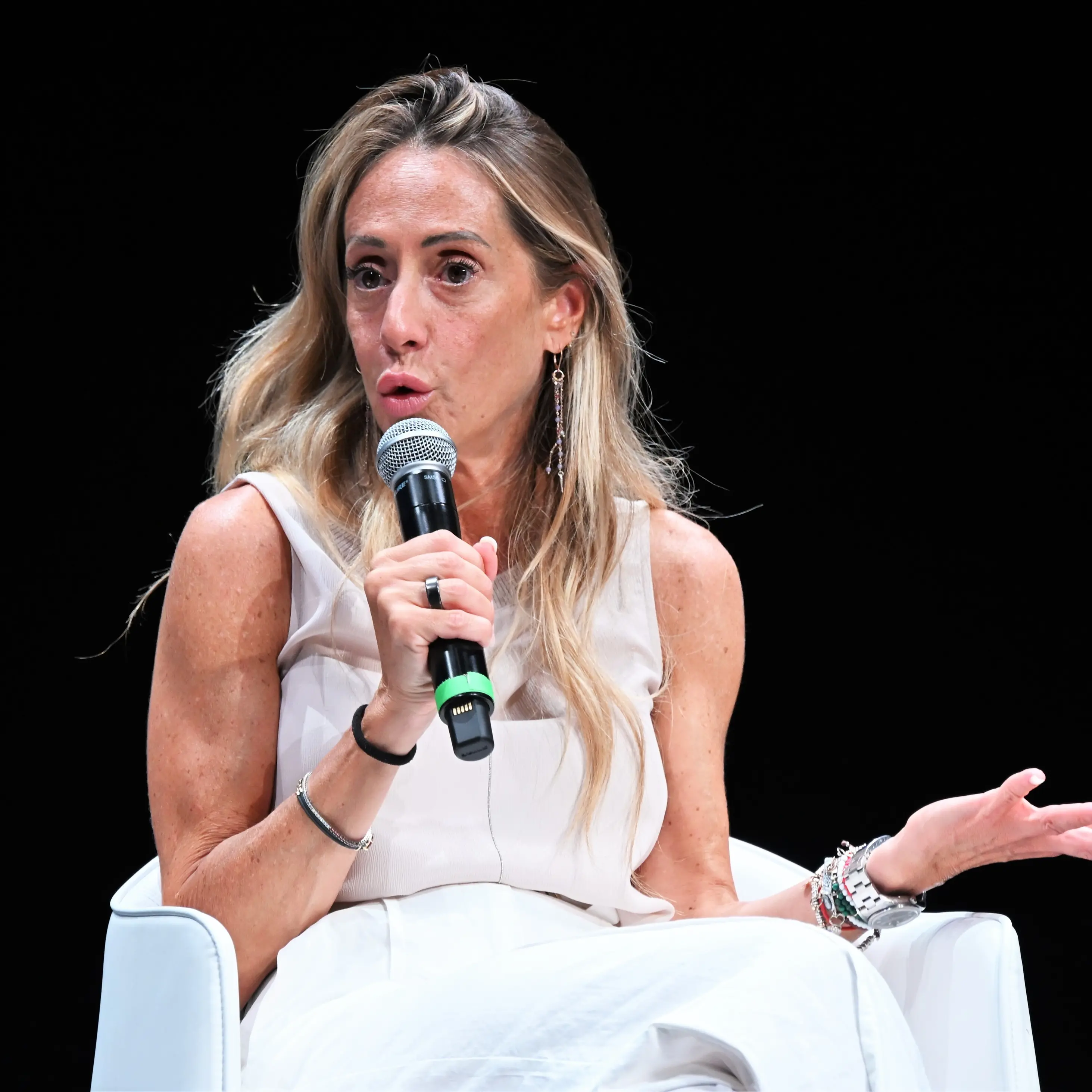 Regionali, Arianna Meloni a Vibo: «In Fdi classe dirigente preparata e capace. Landini? Occupa le piazze in modo strumentale»\n