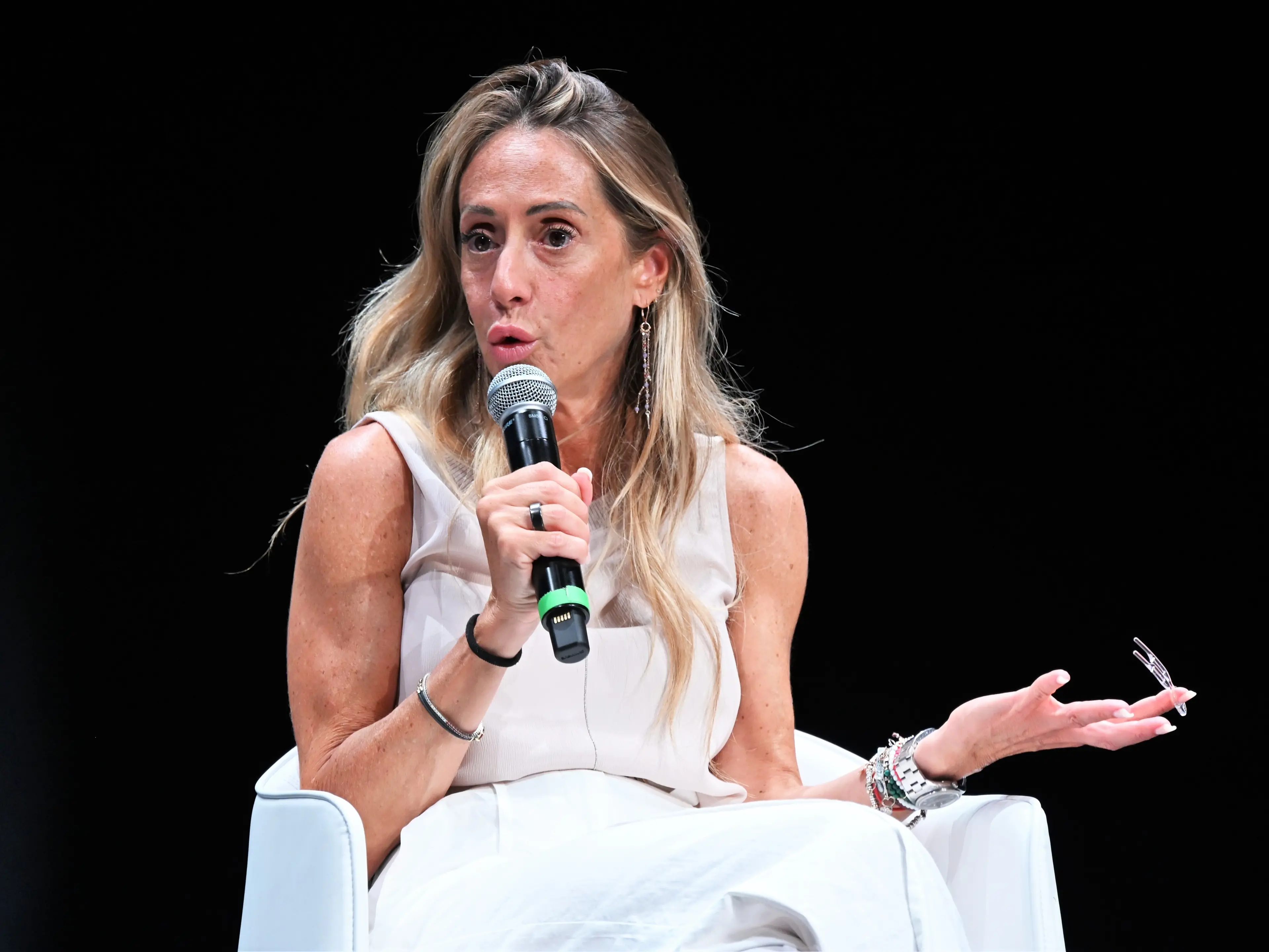 Regionali, Arianna Meloni a Vibo: «In Fdi classe dirigente preparata e capace. Landini? Occupa le piazze in modo strumentale»