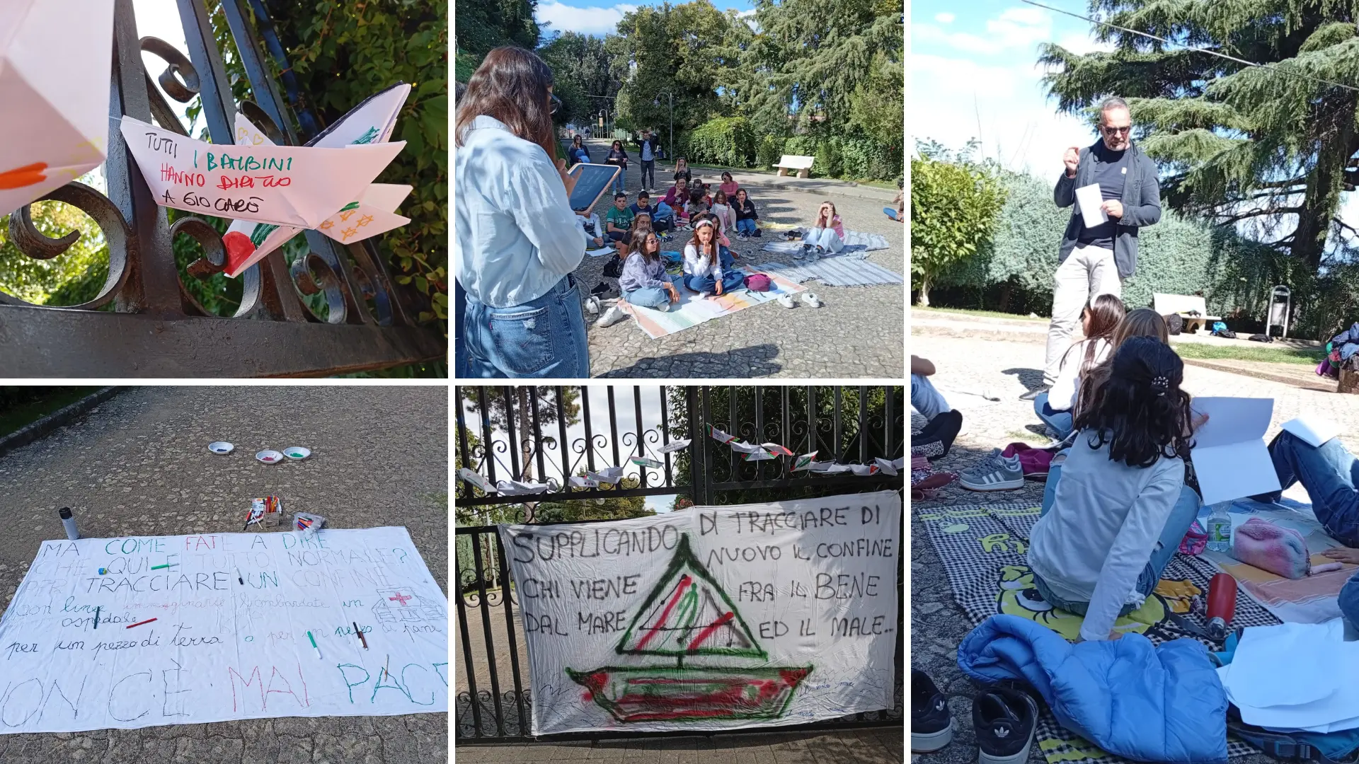 San Marco Argentano, origami e speranza per la pace a Gaza\n