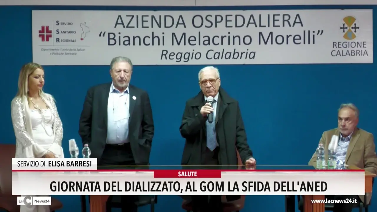 Giornata del dializzato, al Gom la sfida dell'Aned