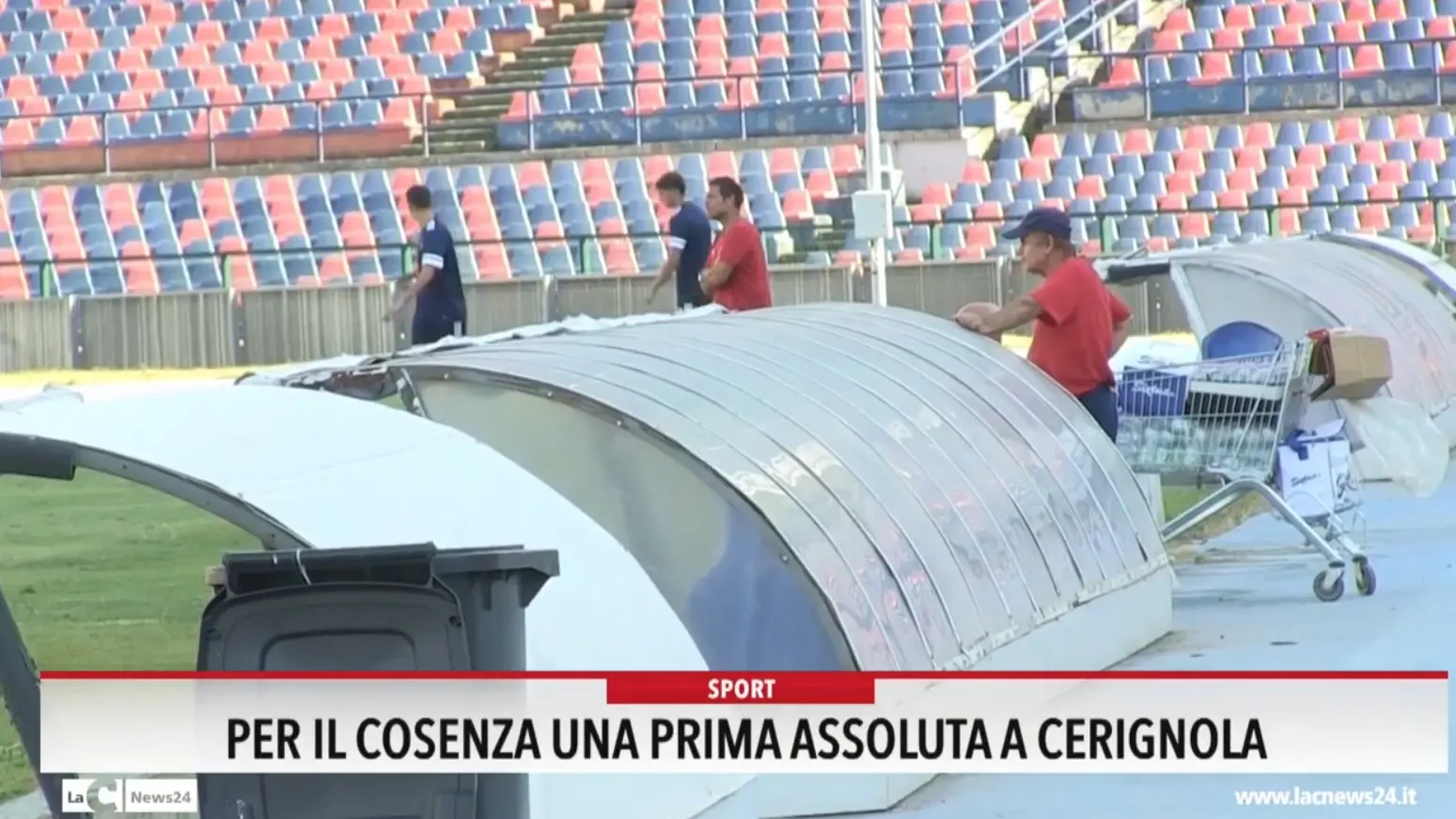 Per il Cosenza una prima assoluta a Cerignola