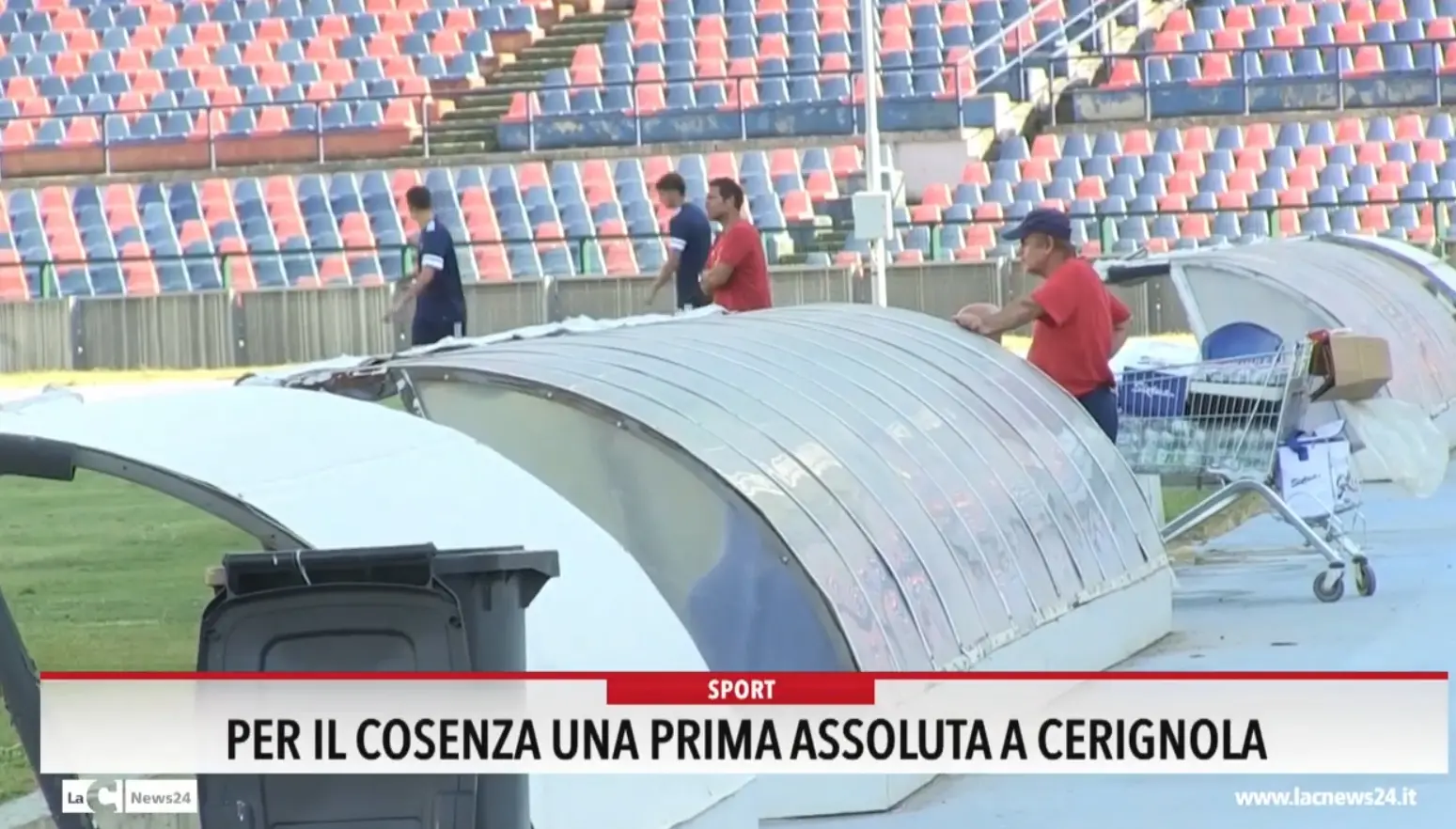 Per il Cosenza una prima assoluta a Cerignola