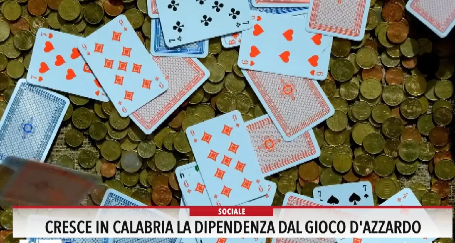 Cresce in Calabria la dipendenza dal gioco d'azzardo