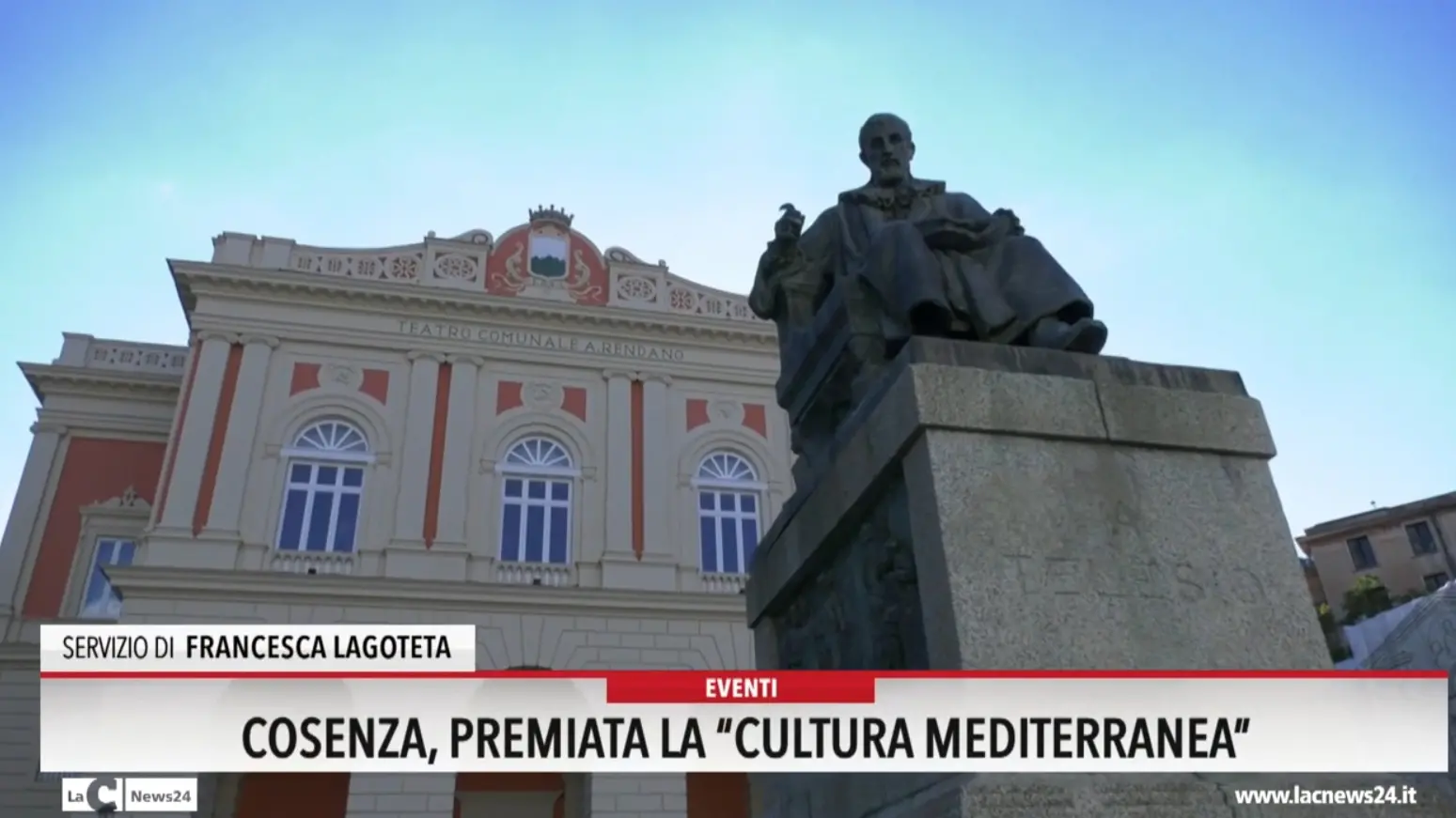 Cosenza, premiata la Cultura Mediterranea
