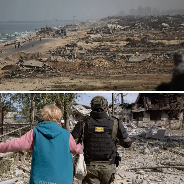 Due guerre e due misure: per Gaza piazze oceaniche, per l’Ucraina silenzio. E intanto Putin massacra civili alla stazione di Shostka\n