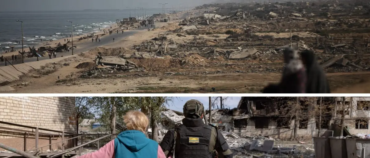 Due guerre e due misure: per Gaza piazze oceaniche, per l’Ucraina silenzio. E intanto Putin massacra civili alla stazione di Shostka\n