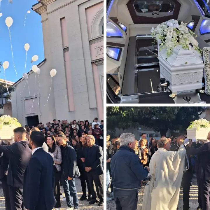 Paravati, dolore immenso ai funerali del piccolo Leonardo. Il sacerdote: «Non ci sono risposte, solo la fede»\n