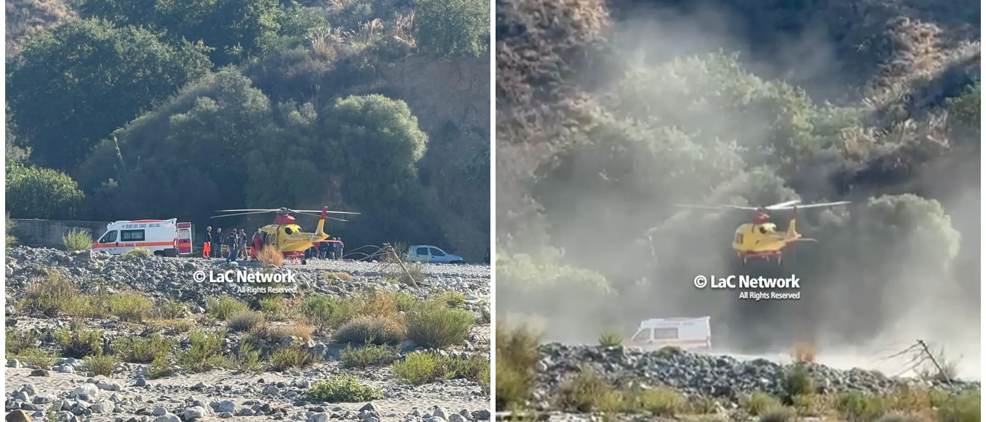 Cacciatore ferito nel Reggino, interviene l’elisoccorso a Condofuri: sul posto anche i carabinieri\n