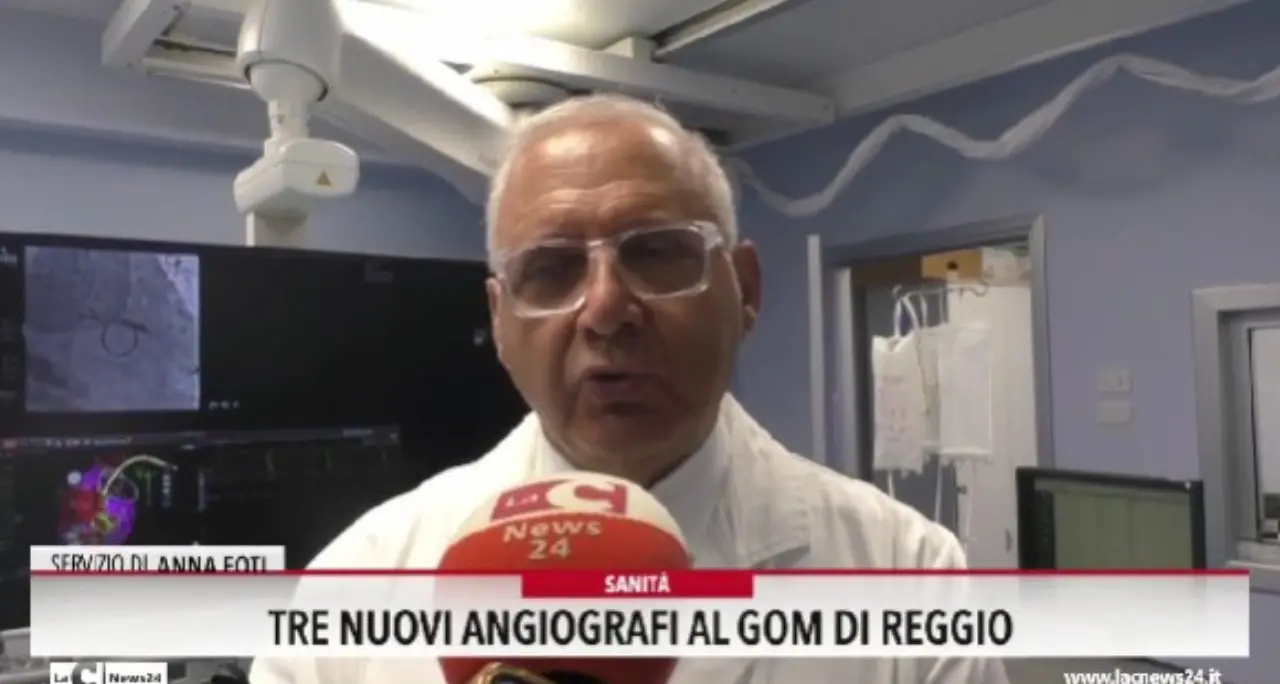 Tre nuovi angiografi al Gom di Reggio