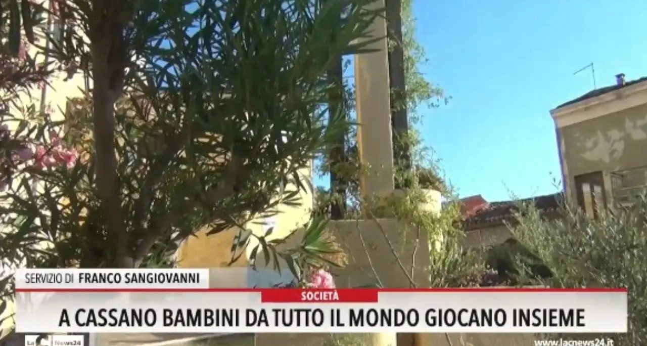 A Cassano bambini da tutto il mondo giocano insieme
