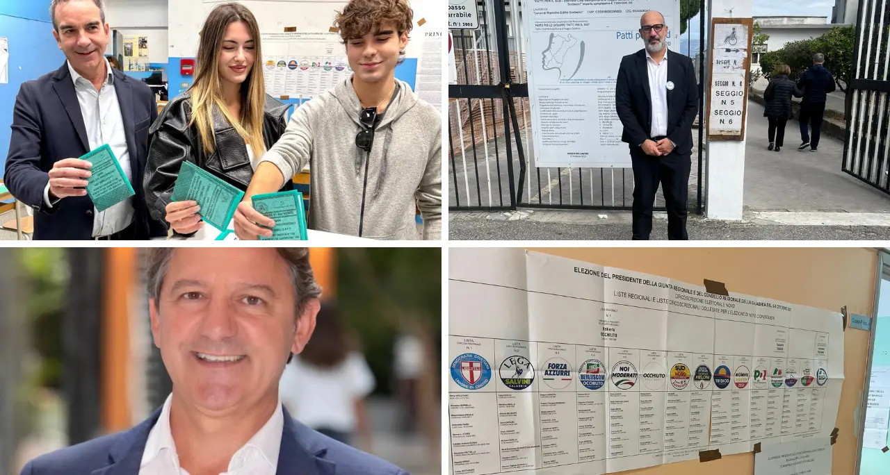 Regionali Calabria, affluenza alle 12 al 7,70%. Hanno già votato Occhiuto e Toscano. In campo anche Tridico