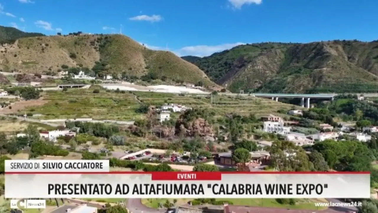 Presentato ad Altafiumara \"Calabria Wine Expo\"