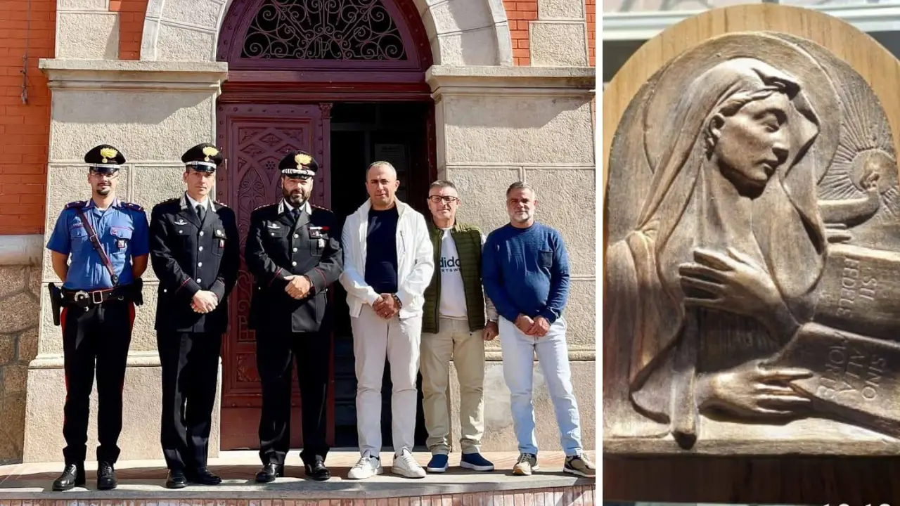 Dinami, sopralluogo del colonnello Parillo nell’ex scuola destinata a nuova sede della Stazione carabinieri