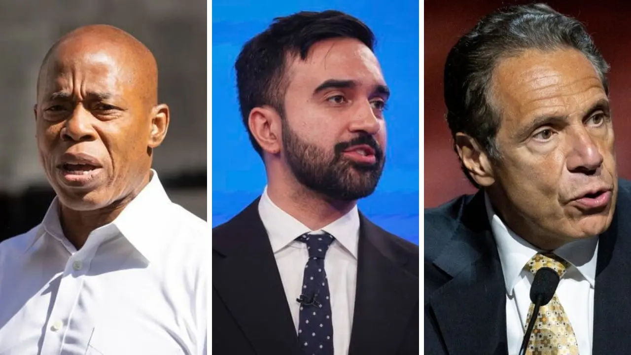 Adams, Mamdami e Cuomo
